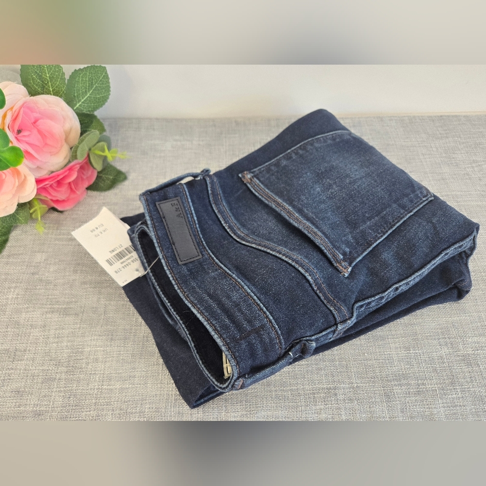 Abercrombie &‎ Fitch Simone High Rise Skinny Jeans Size 27/4 Regular Blue New